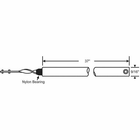 STRYBUC 37in Tilt Tube Balance 85-37HD